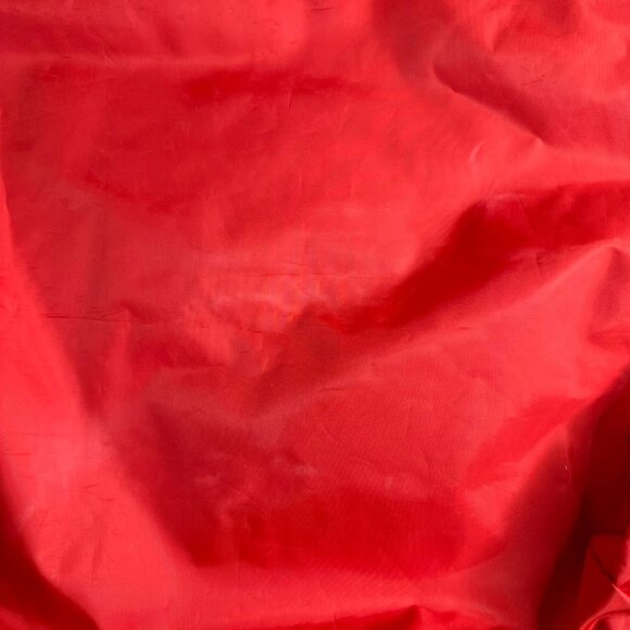 Vintage "Washington D.C." Red Nylon Tote Bag, Full Zip Closure, Americana Kitsch - Picture 6 of 12